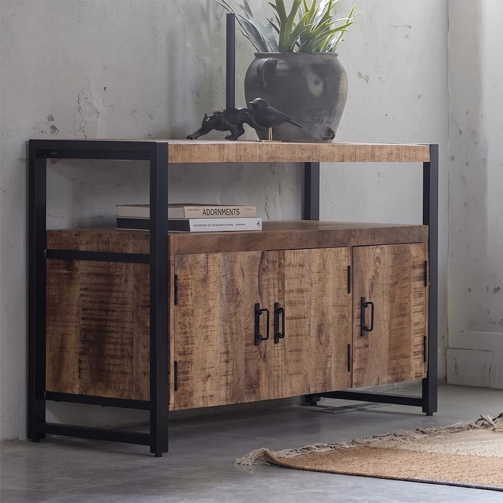 Komoda z mangového dreva Pittsburgh 140 cm Mahom