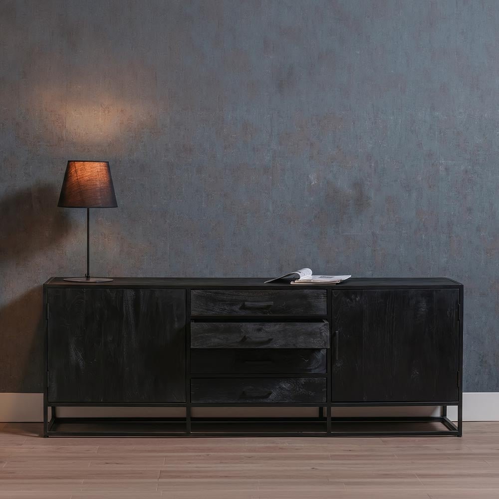 Komoda z mangového dreva Florence 210 cm Mahom
