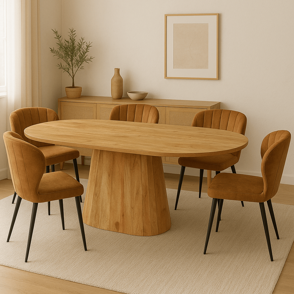 Jedálenský stôl Nova Capsule z mangového dreva 160 x 90 cm