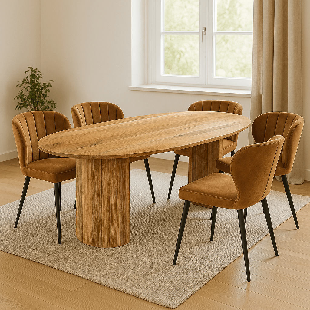 Jedálenský stôl z mangového dreva Chiara 240x110 cm Mahom