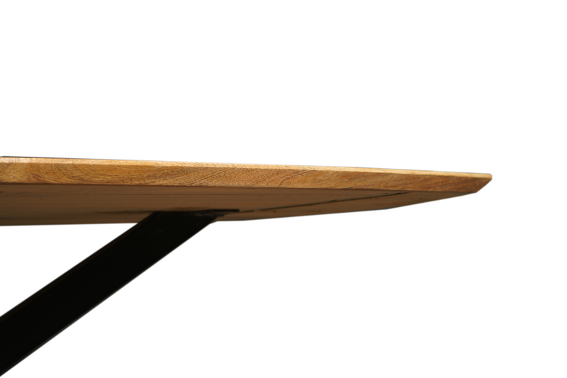 Dánsky jedálenský stôl z mangového dreva Vicenza oválny 160x100 cm Mahom