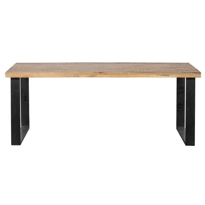 Jedálenský stôl z mangového dreva Cleveland 180x100 cm obdĺžnik Mahom