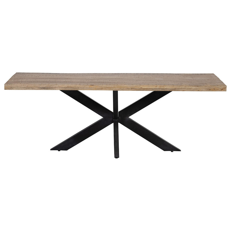 Jedálenský stôl z mangového dreva Memphis 140x90 cm obdĺžnik Mahom