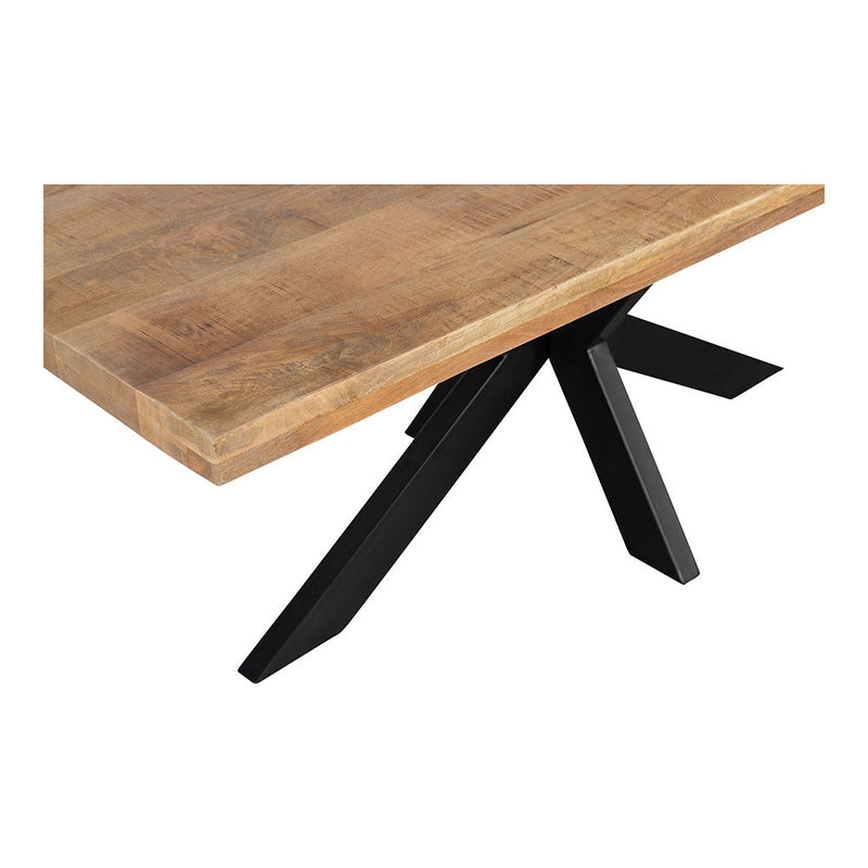 Jedálenský stôl z mangového dreva Memphis 180x100 cm obdĺžnik Mahom