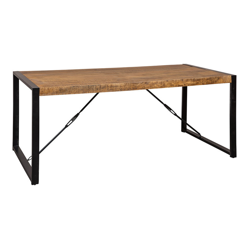 Jedálenský stôl z mangového dreva Phoenix 160x90 cm obdĺžnik Mahom